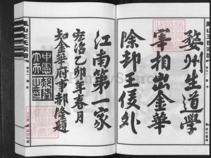 浙江省金华市婺城区王氏族谱-金华凤山王氏宗谱.pdf电子版预览图3