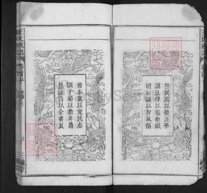 安徽省安庆市潜山市梅城镇王氏三槐堂族谱-王氏族谱.pdf电子版预览图3