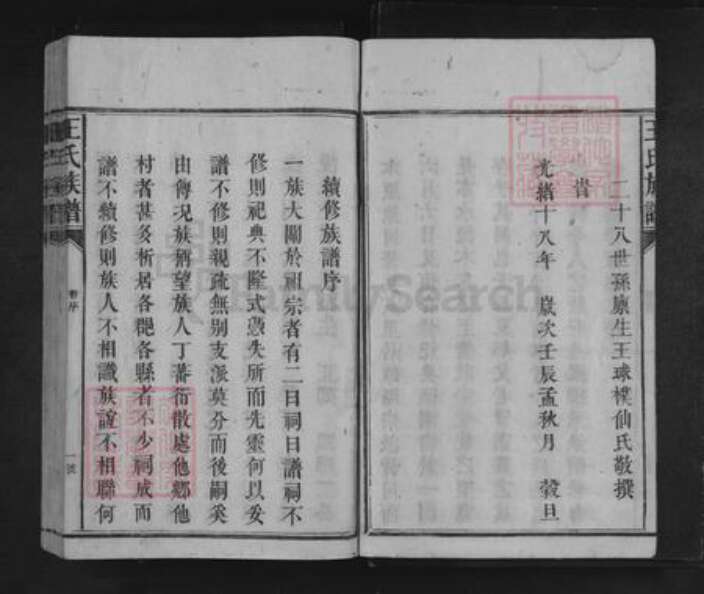 湖南省怀化市溆浦县龙潭镇王氏三槐堂族谱-王氏族谱.pdf电子版预览图4