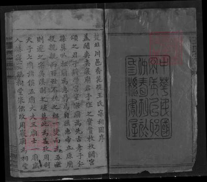 湖北省孝感市汉川市王氏三槐堂族谱-王氏宗谱.pdf电子版预览图1