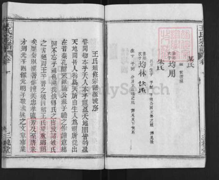 湖北省武汉市新洲区王氏三槐堂族谱-王氏宗谱.pdf电子版预览图5
