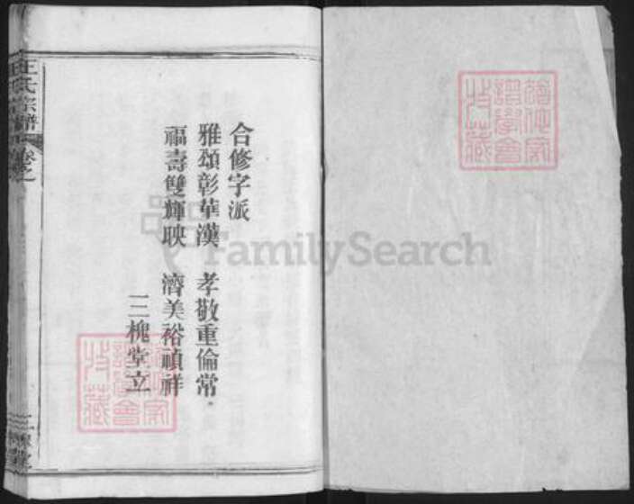 湖北省武汉市新洲区王氏三槐堂族谱-王氏宗谱.pdf电子版预览图1