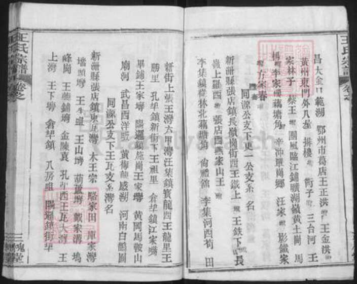 湖北省武汉市新洲区王氏三槐堂族谱-王氏宗谱.pdf电子版预览图3