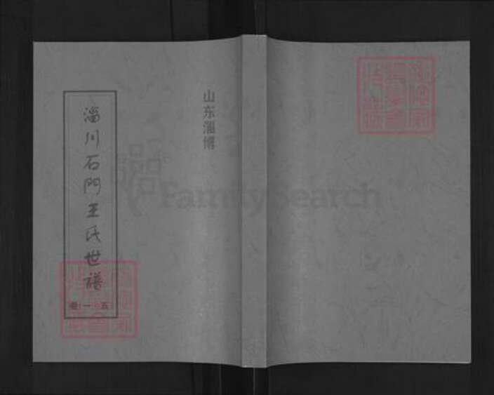 山东省淄博市淄川区王氏族谱-淄川石门王氏世谱.pdf电子版缩略图
