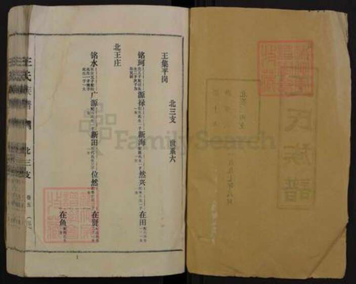 河南省商丘市夏邑县王集乡王氏三槐堂族谱-王氏族谱.pdf电子版预览图1