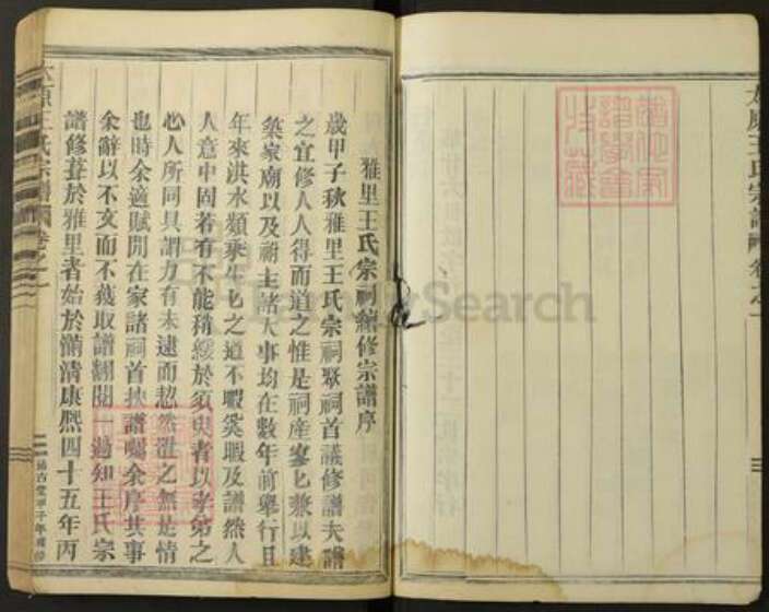 浙江省金华市金东区曹宅镇王氏涵古堂族谱-雅里王氏宗谱.pdf电子版预览图4