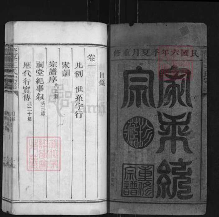 福建省王氏族谱-鳌峰王氏宗谱.pdf电子版预览图1