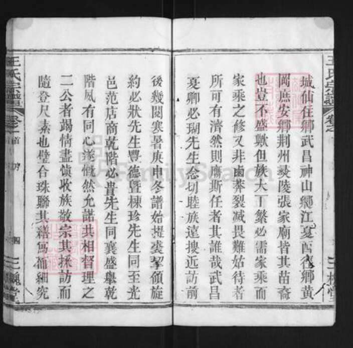 湖北省黄冈市团风县团风镇王氏三槐堂族谱-王杨宗谱.pdf电子版预览图4