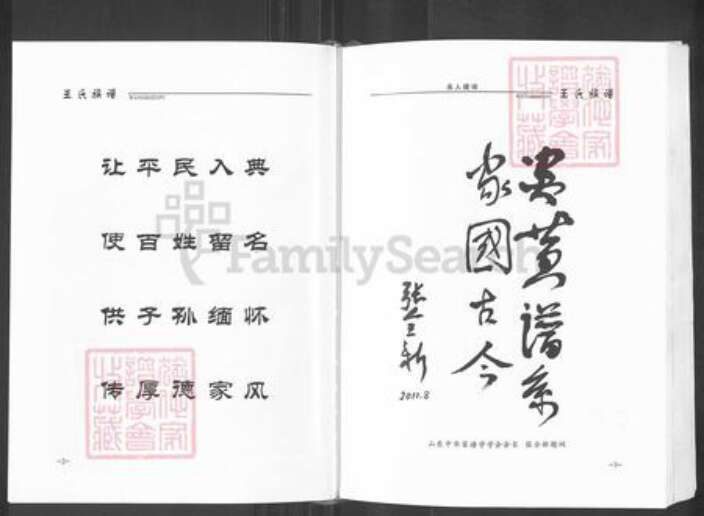 山东省泰安市新泰市王氏族谱-王氏族谱.pdf电子版预览图3