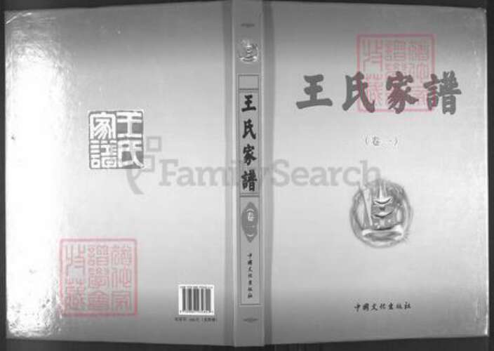 山东省滨州市邹平市长山镇王氏族谱-王氏家谱.pdf电子版缩略图