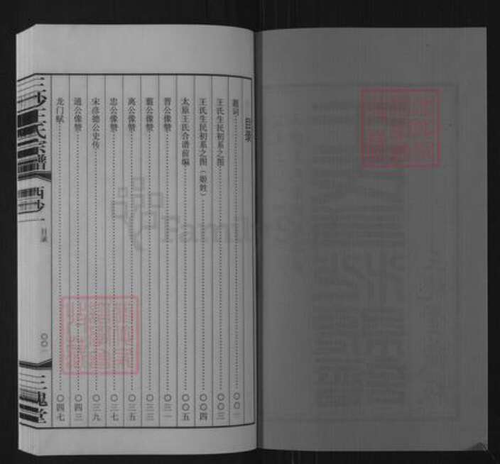 江苏省无锡市惠山区长安街道王氏三槐堂族谱-三沙王氏宗谱.pdf电子版预览图2