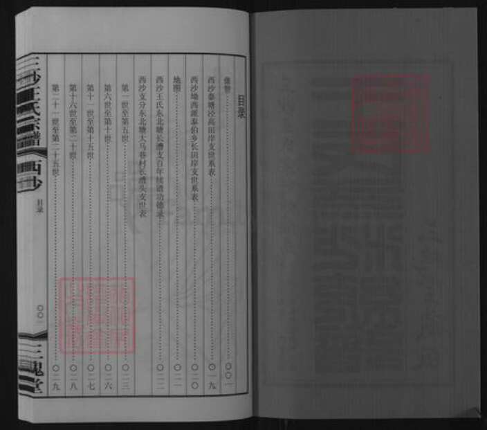 江苏省无锡市滨湖区王氏三槐堂族谱-三沙王氏宗谱.pdf电子版预览图2