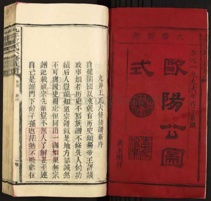 江西省上饶市鄱阳县王氏族谱-九井王氏六修族谱.pdf电子版预览图2