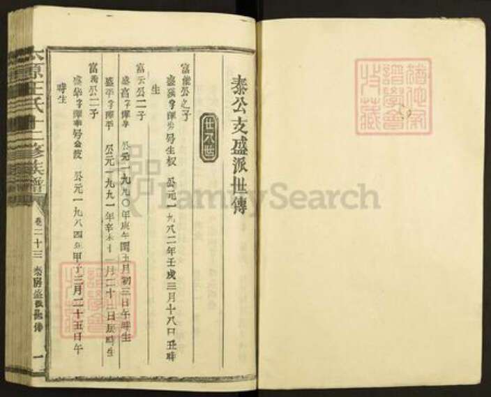 福建省三明市宁化县水茜镇王氏族谱-太原王氏十二修族谱.pdf电子版预览图1