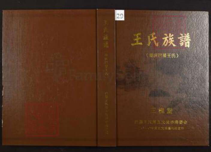 重庆市巴南区巴县安澜镇王氏三槐堂族谱-王氏族谱.重庆巴綦王氏.pdf电子版缩略图
