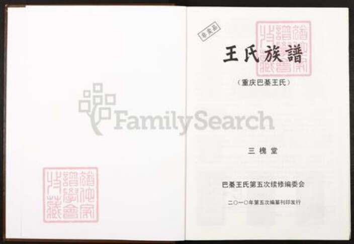 重庆市巴南区巴县安澜镇王氏三槐堂族谱-王氏族谱.重庆巴綦王氏.pdf电子版预览图2