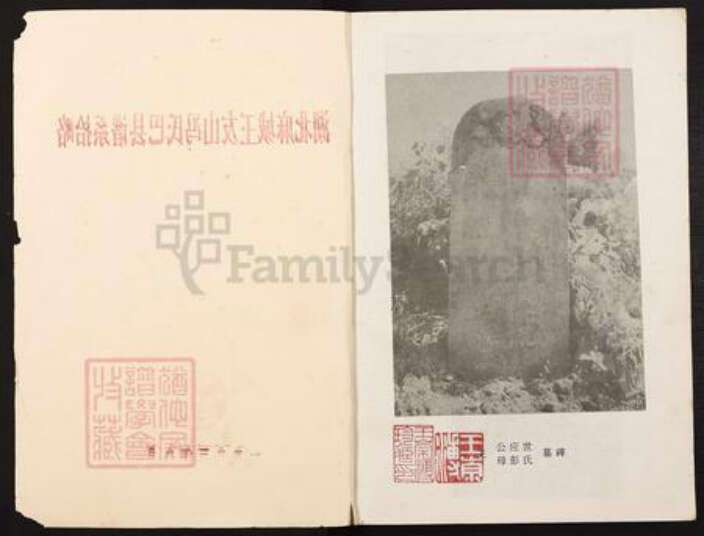 重庆市巴南区王氏族谱-湖北麻城王友山冯氏巴县谱系拾略.pdf电子版预览图1