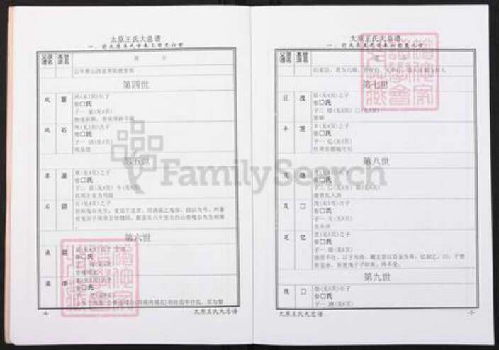 山西省太原市王氏族谱-太原王氏大总谱.pdf电子版预览图4