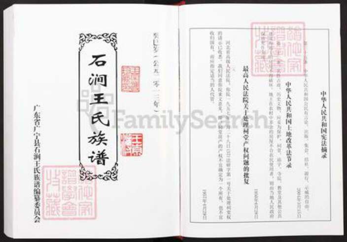 广东省肇庆市广宁县古水镇王氏族谱-石涧王氏族谱.pdf电子版预览图2