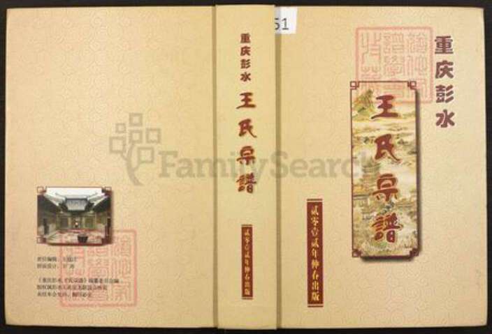 重庆市彭水苗族土家族自治县保家镇王氏三槐堂族谱-重庆彭水王氏宗谱.pdf电子版缩略图