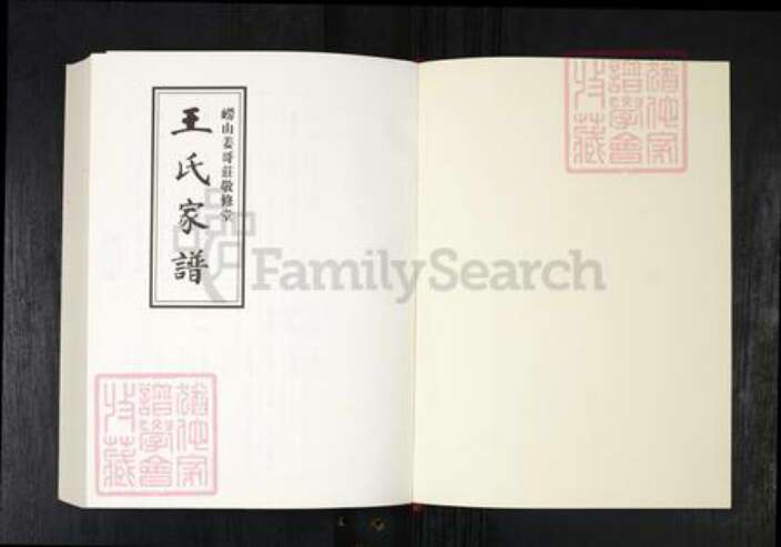 山东省青岛市崂山区王氏族谱-王氏家谱.崂山姜哥庄敬修堂.pdf电子版预览图1