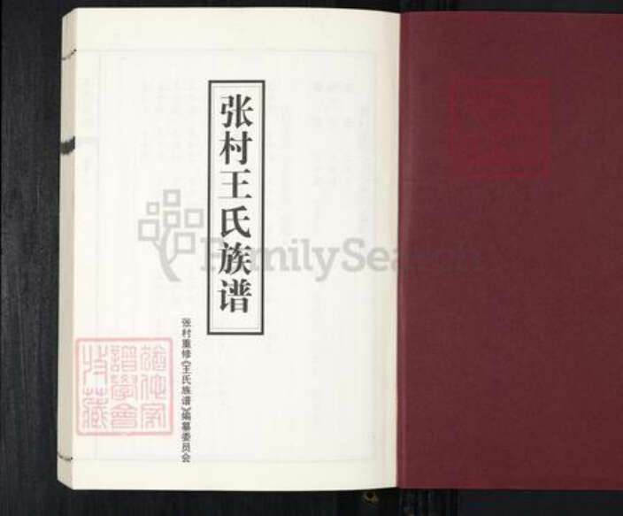 山东省青岛市王氏族谱-张村王氏族谱.pdf电子版预览图1