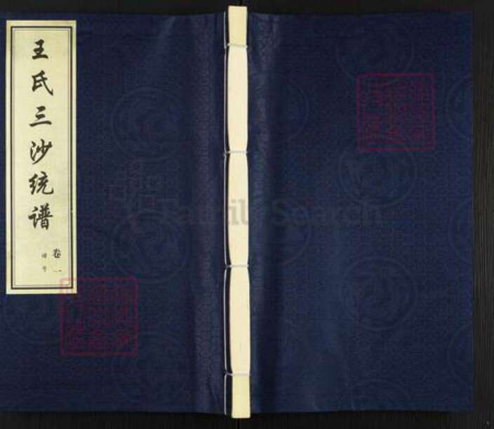 江苏省无锡市无锡市辖区无锡王氏三槐堂族谱-王氏三沙统谱.pdf电子版缩略图