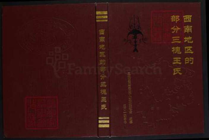 贵州省毕节市王氏三槐堂族谱-西南地区的部分三槐王氏.pdf电子版缩略图