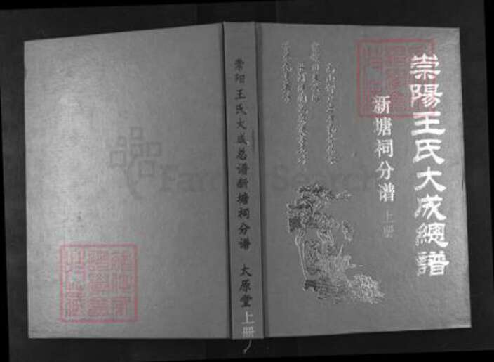 湖北省咸宁市崇阳县白霓镇王氏太原堂族谱-崇阳王氏大成总谱.新塘祠分谱.pdf电子版缩略图