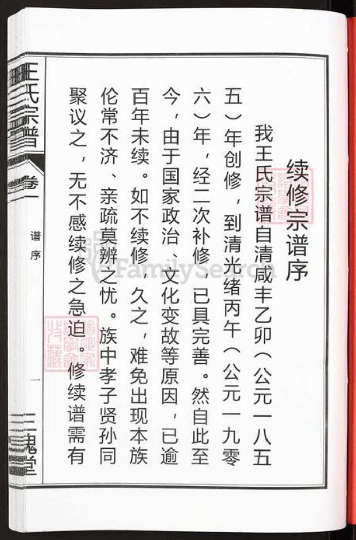 安徽省合肥市肥东县店端口镇王氏三槐堂族谱-王氏宗谱.pdf电子版预览图2