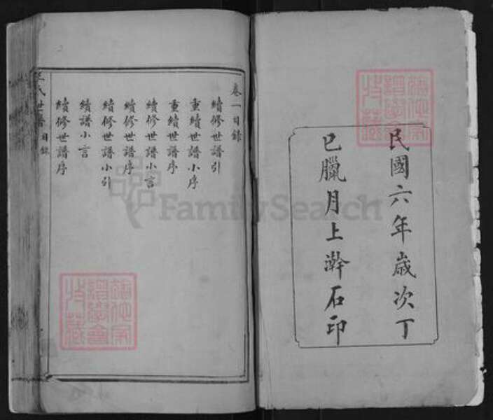 山东省淄博市淄川区王氏族谱-王氏世谱.pdf电子版预览图1