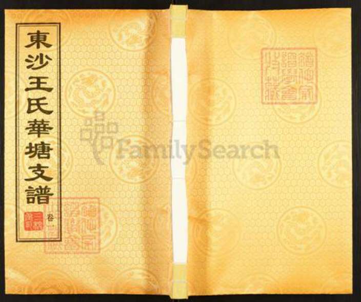 江苏省无锡市江阴市徐霞客镇王氏三槐堂族谱-东沙王氏华塘支谱.pdf电子版缩略图