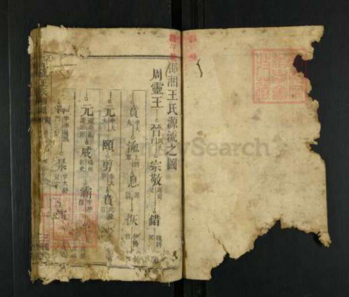 江西省王氏三槐堂族谱-邵湘王氏续谱.pdf电子版预览图1