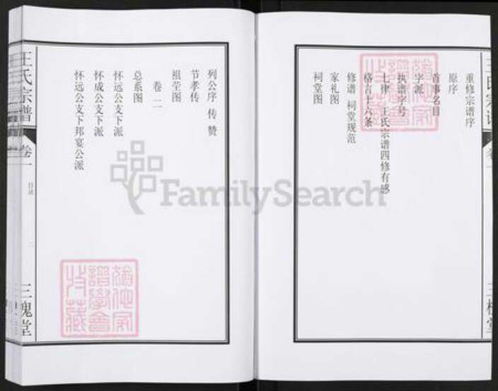 安徽省合肥市肥东县石塘镇王氏三槐堂族谱-王氏宗谱.pdf电子版预览图3