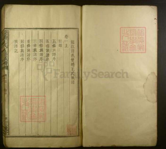 江西省宜春市樟树市王氏族谱-双港王氏五修族谱[3卷].pdf电子版预览图1