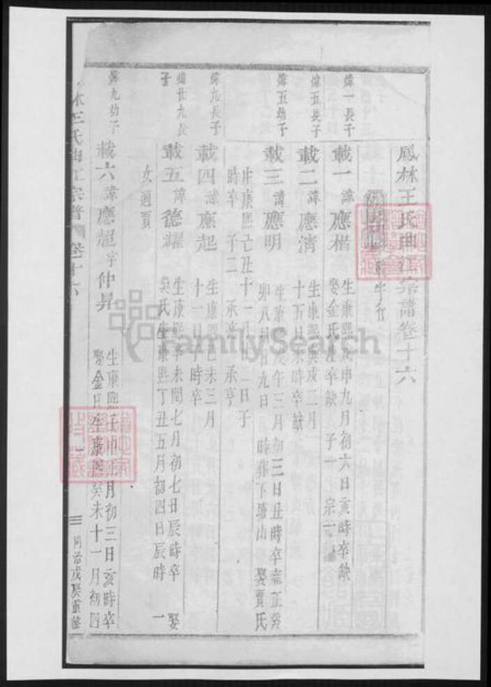 广东省韶关市王氏族谱-凤林王氏曲江宗谱.pdf电子版缩略图