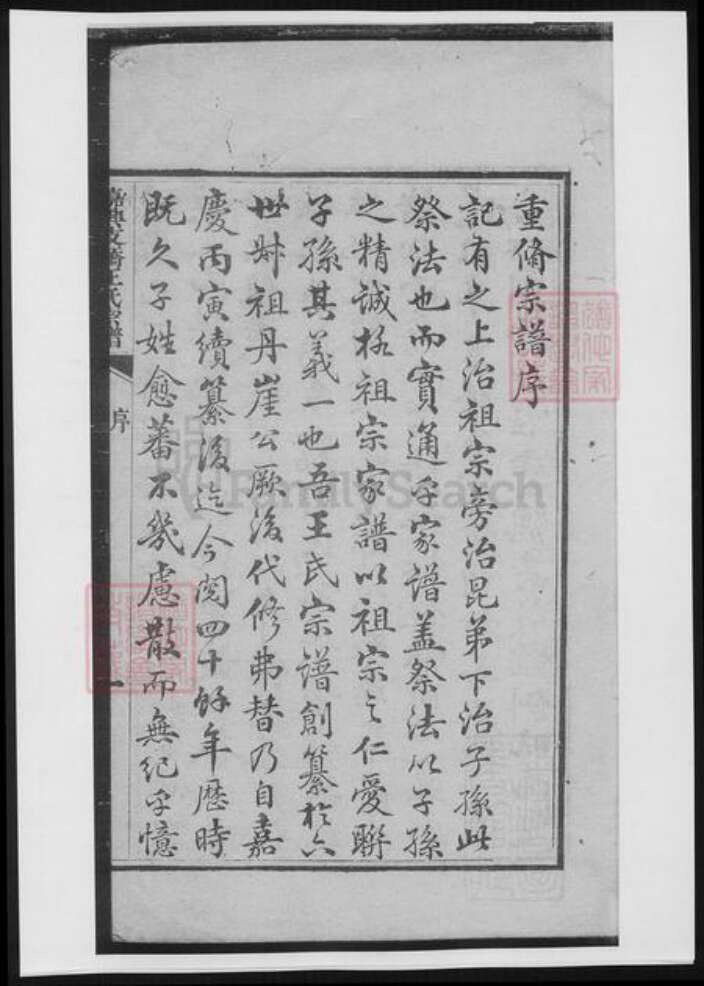 浙江省嘉兴市王氏族谱-嘉兴支桥王氏宗谱.pdf电子版预览图2