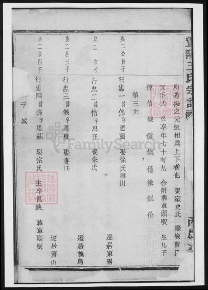 浙江省绍兴诸暨市诸暨王氏族谱-暨阳王氏宗谱 [3卷].pdf电子版预览图1