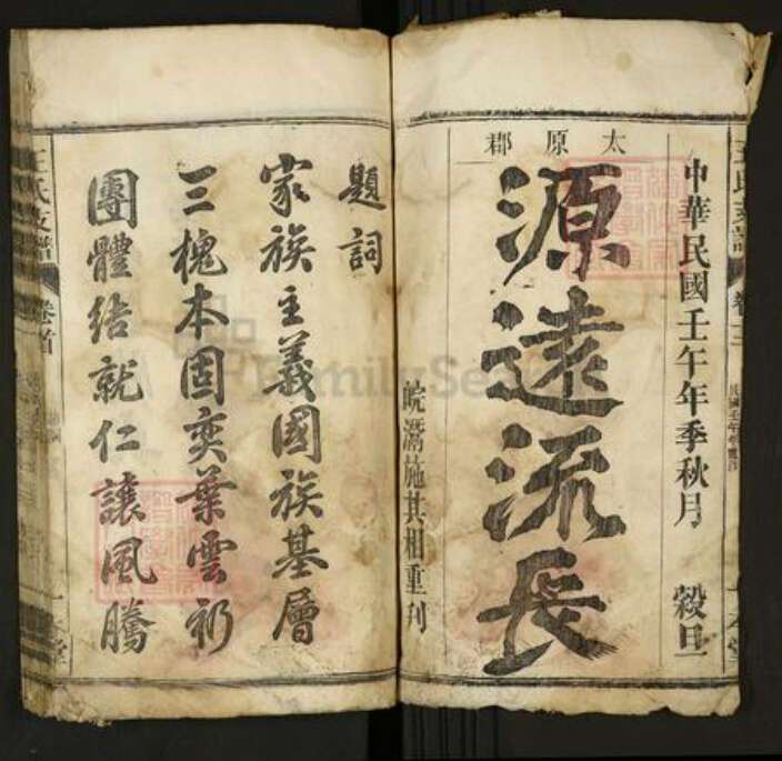 安徽省六安市舒城县王氏族谱-王氏支谱[12卷首1卷].pdf电子版预览图1