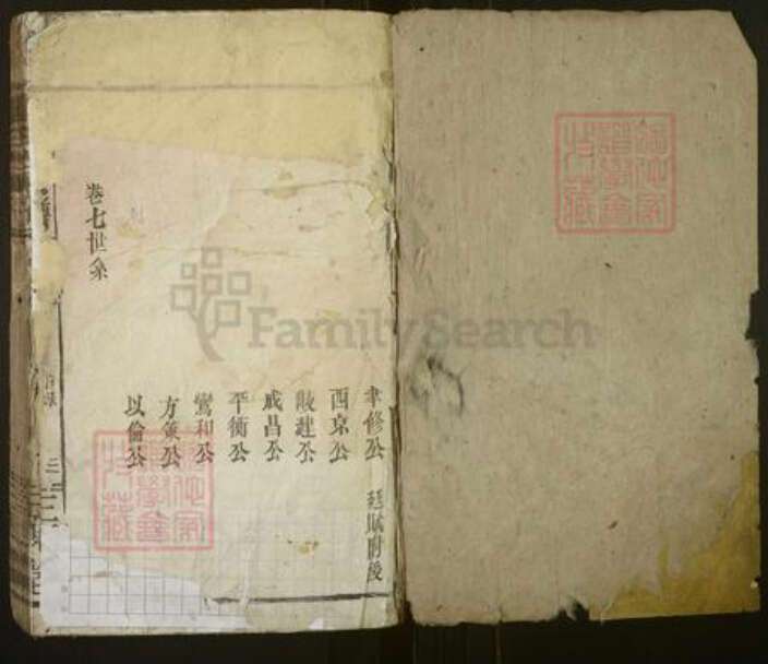 湖南省郴州市永兴县王氏族谱-王氏宗谱[7卷].pdf电子版预览图1