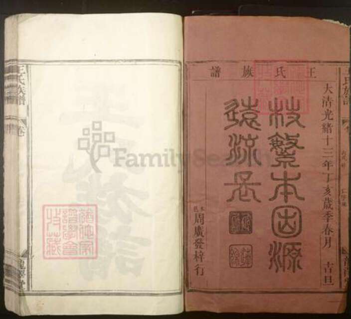 江西省南昌市王氏族谱-王氏族谱[16卷首1卷].pdf电子版预览图1