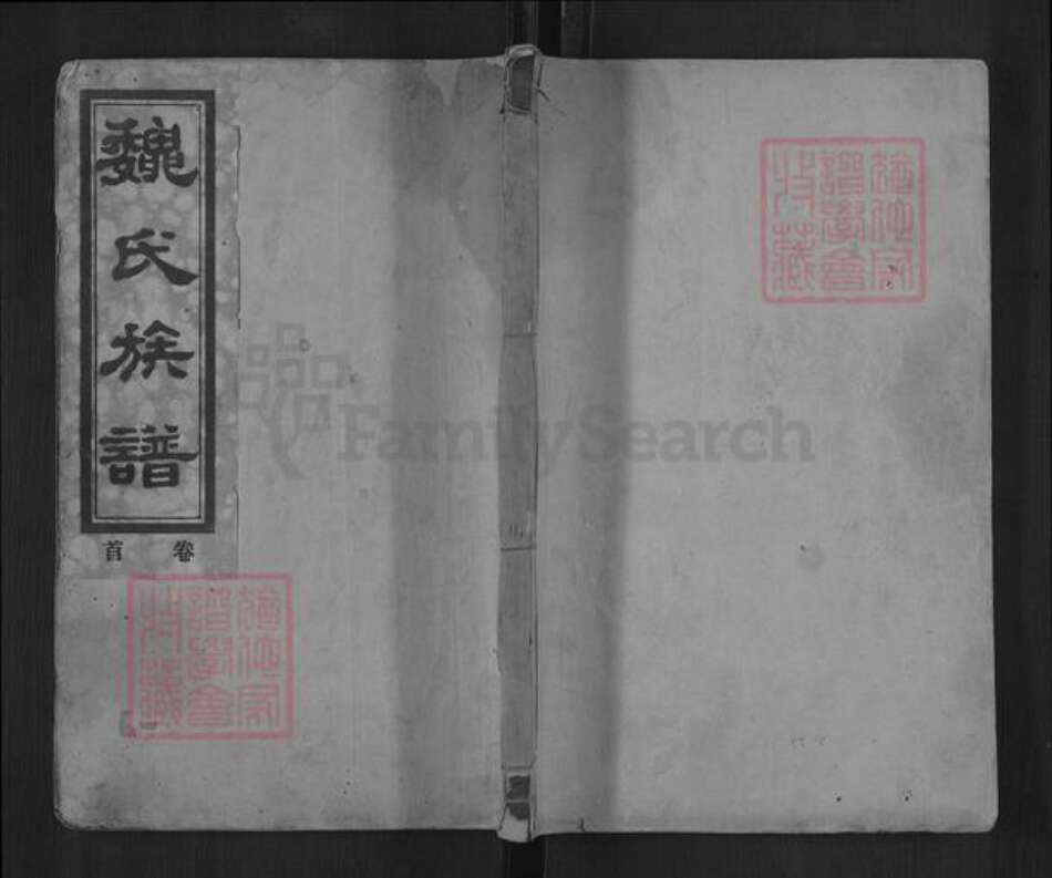 山东省菏泽市巨野县魏氏大名堂族谱-麟州魏氏族谱.pdf电子版缩略图