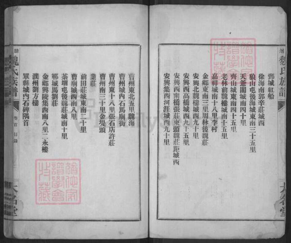 山东省菏泽市巨野县魏氏大名堂族谱-麟州魏氏族谱.pdf电子版预览图2