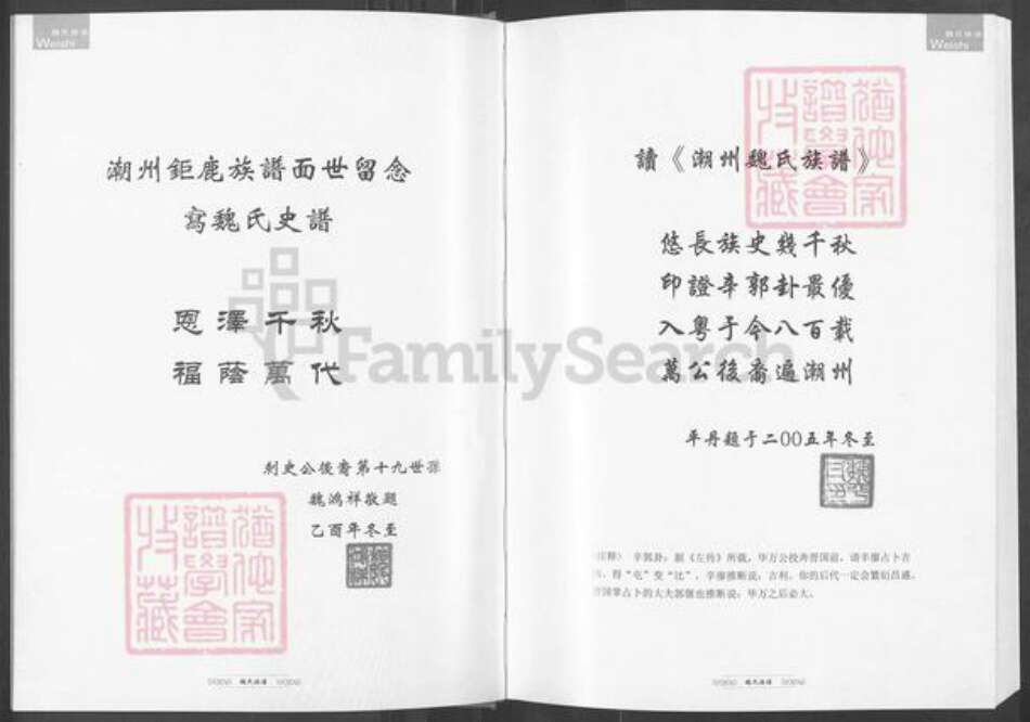 广东省揭阳市榕城区渔湖镇魏氏族谱-潮州魏氏族谱.pdf电子版预览图4