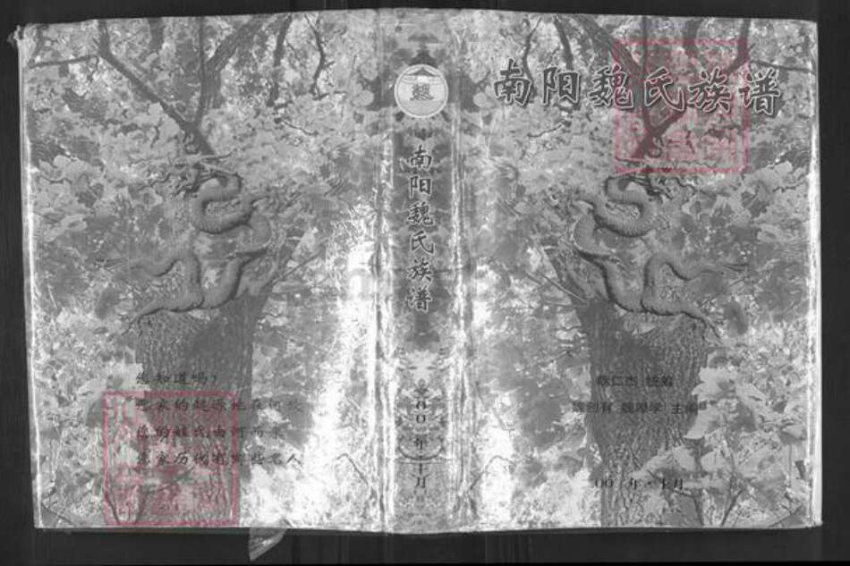 河南省南阳市新野县施庵镇河南省南阳市魏氏族谱-南阳魏氏族谱.pdf电子版缩略图