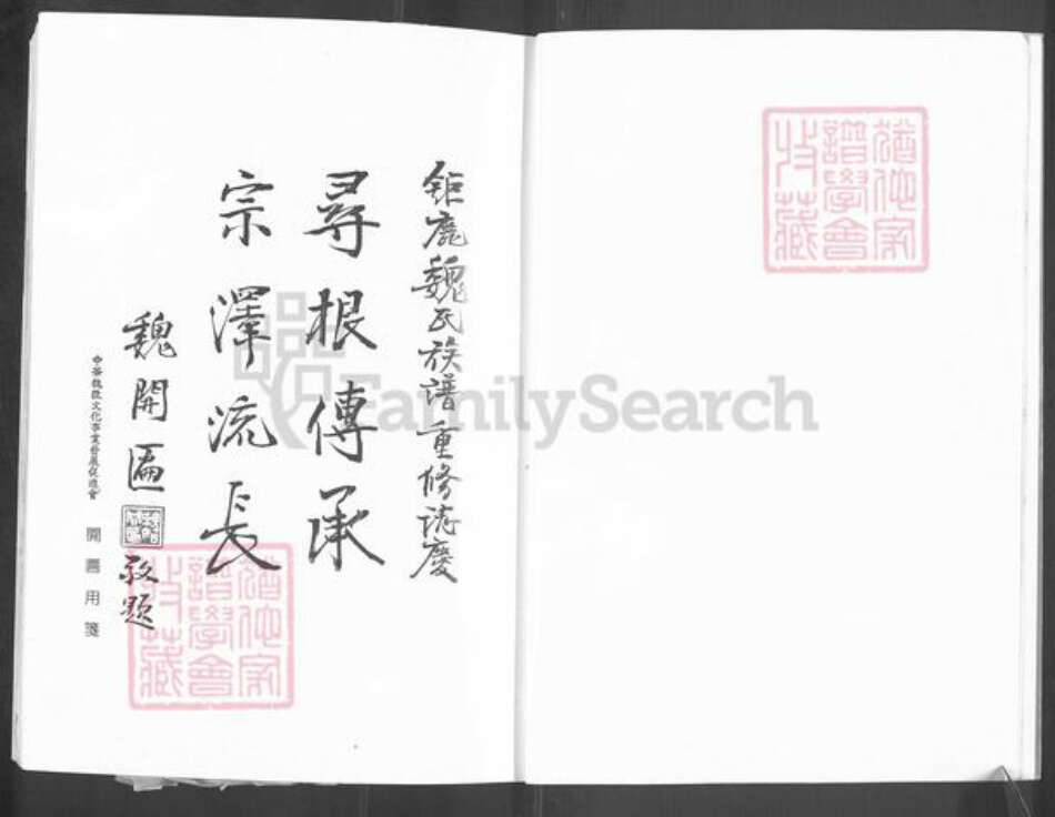 福建省漳州市云霄县下河乡魏氏巨鹿堂族谱-巨鹿魏氏族谱.pdf电子版预览图2