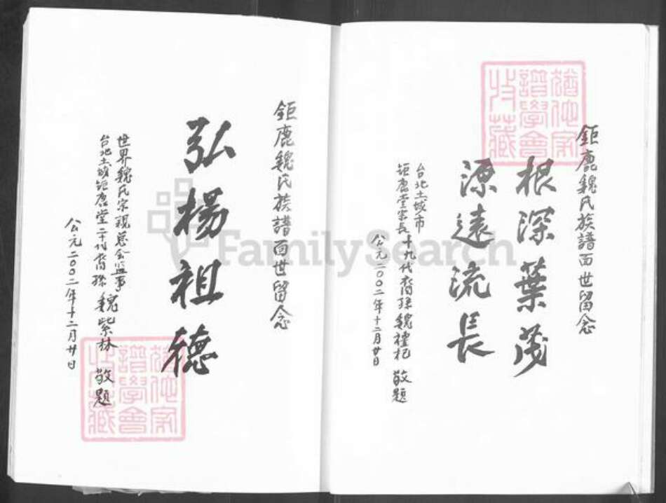 福建省漳州市云霄县下河乡魏氏巨鹿堂族谱-巨鹿魏氏族谱.pdf电子版预览图4