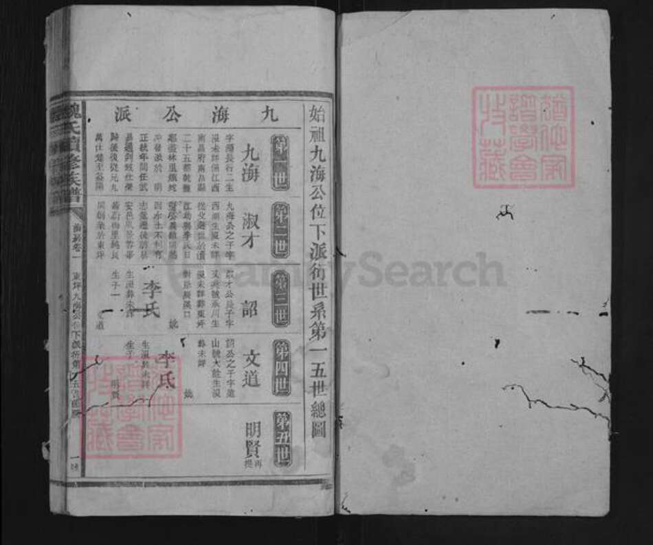 湖南省益阳市安化县东坪镇魏氏族谱-魏氏续修族谱.pdf电子版预览图1