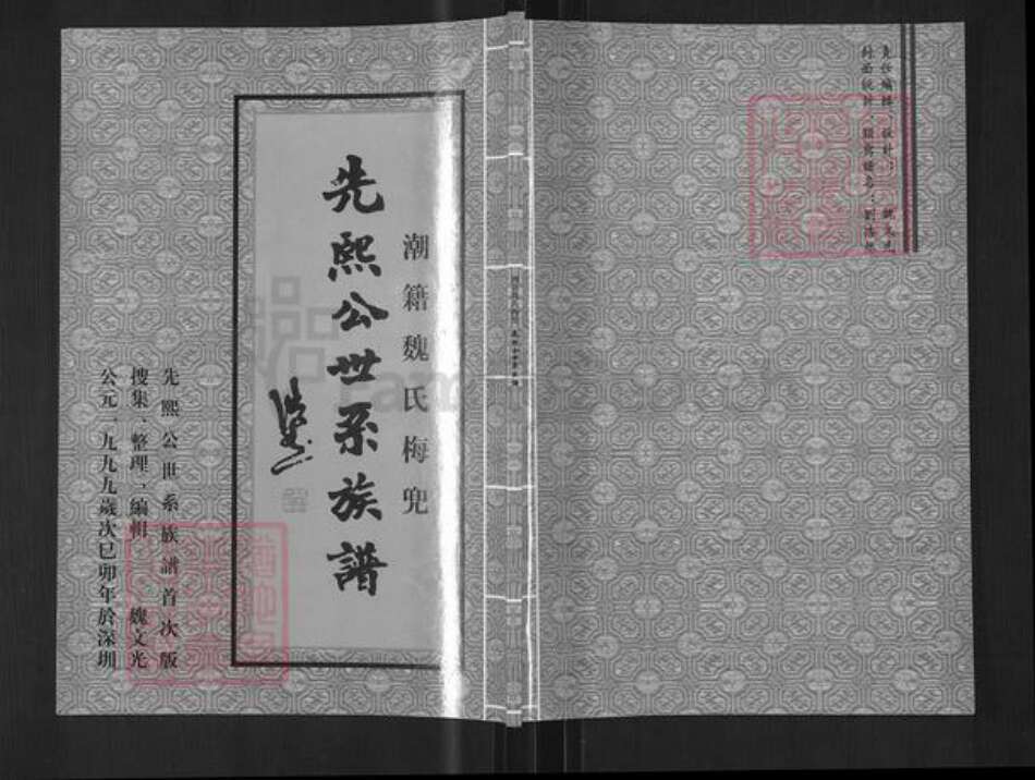 广东省揭阳市榕城区魏氏族谱-潮籍魏氏梅兜先熙公世系族谱.pdf电子版缩略图