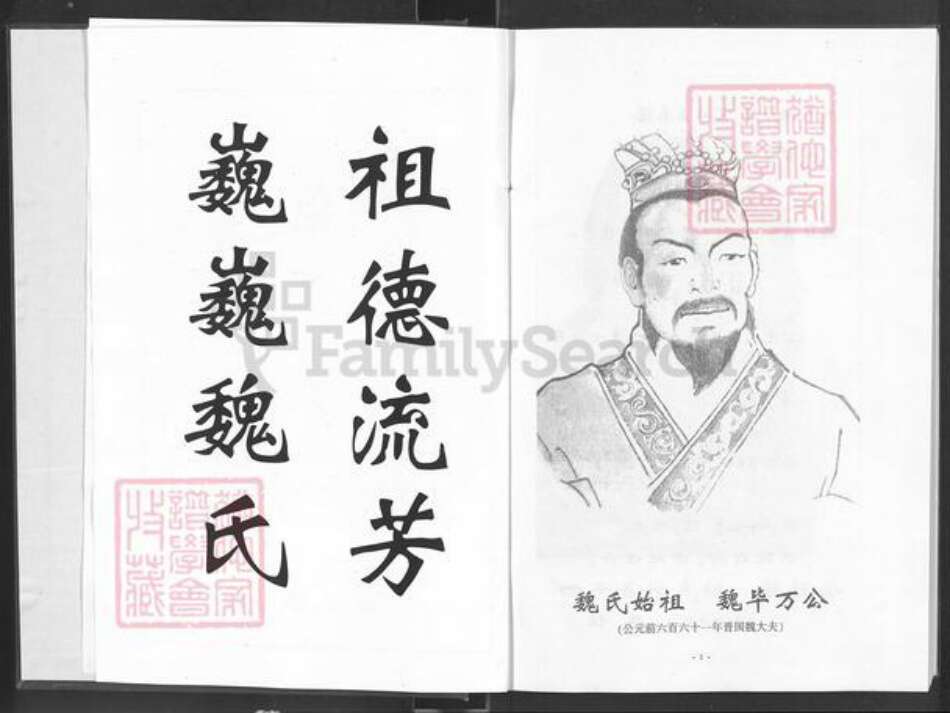 湖北省咸宁市通城县魏氏巨鹿堂族谱-魏氏宗谱.pdf电子版预览图3